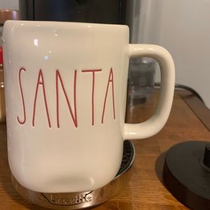 Rae Dunn SANTA Christmas Mug